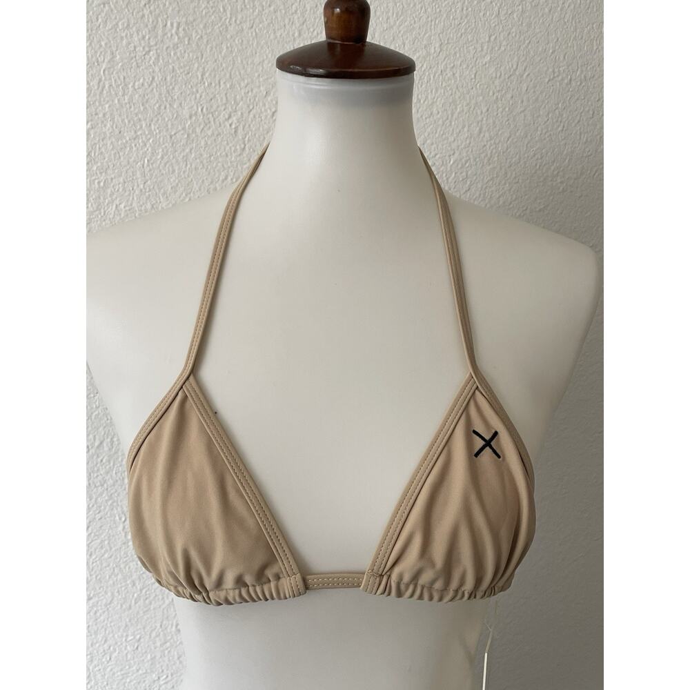 Boutine LA Swim Fitted Bikini Top Swimwear Summer Beach Laos Tan